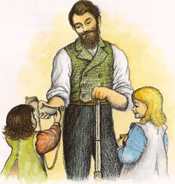Illustration for article titled Little House In The Big Woods: "I Play With A Pig Bladder Like It's A Balloon"